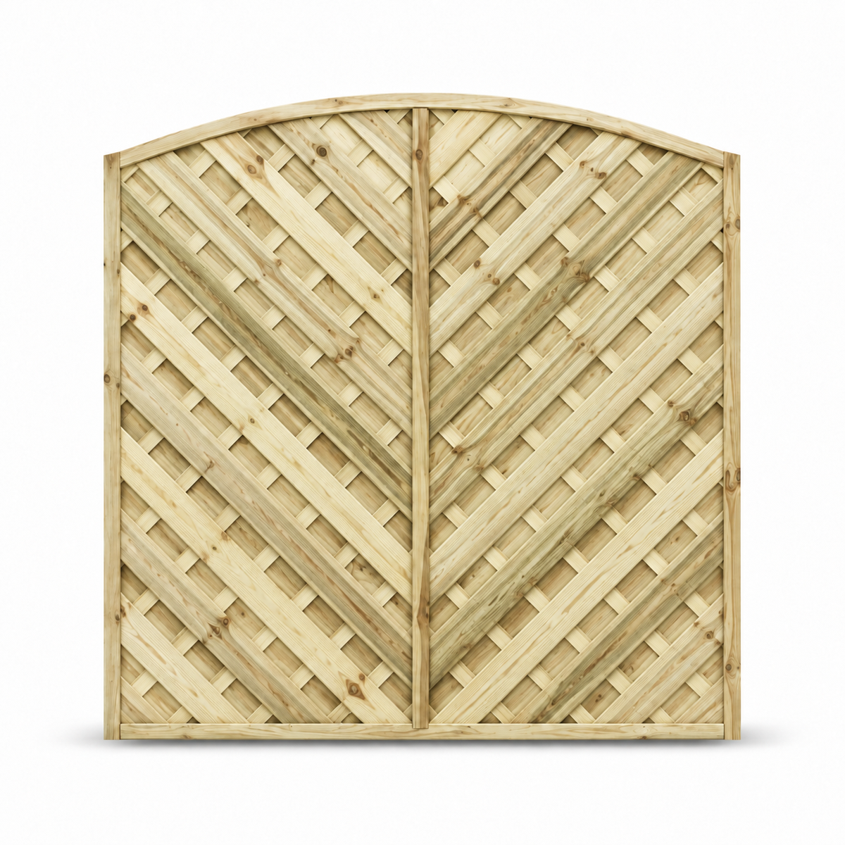 European Panel Model 14 6ft x 6ft 1828 x 1800 – front on white