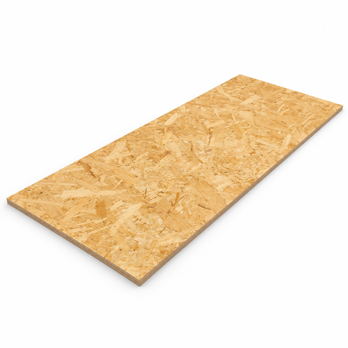 OSB3 Board 8ft x 4ft on a white background