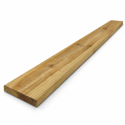 Timber Gravel Boards / Kickboards on a white background